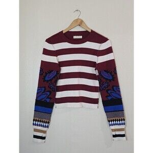 We The Free People Vintage Crush Cuff Pullover Sweater Womens Size Medium Top